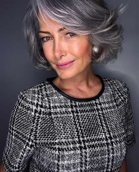 grey hairstyles for over 60|grey hair women over 60.